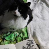 タキシード猫メリークリスマス ラバースタンプ