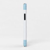 タキシード猫白黒キャッツガールズブルーフローラ Case-Mate iPhoneケース (裏面/右)