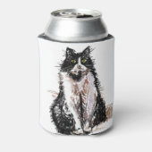 タキシード猫白黒ネコクーラーボックス 缶クーラー (缶裏面)