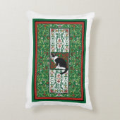 タキシード猫華美カスタム アクセントクッション (裏面(縦))