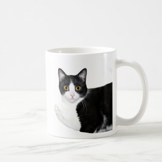 タキシード猫 コーヒーマグカップ (右)