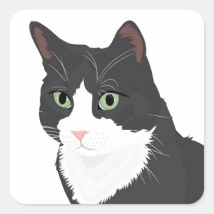 タキシード猫 スクエアシール