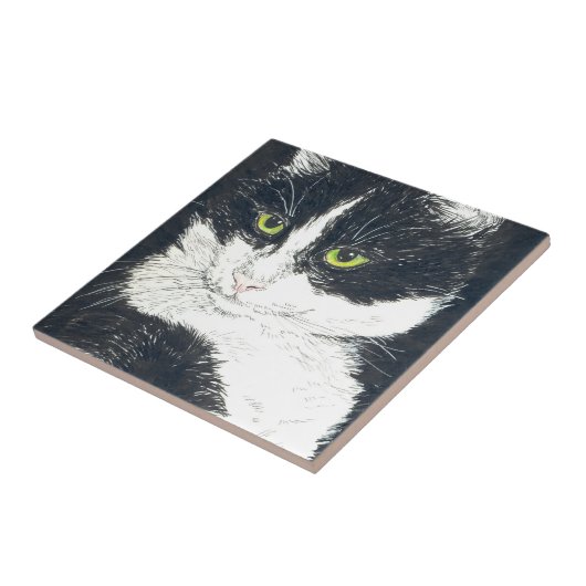 タキシード猫 タイル (側面)