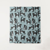 タキシード猫 タペストリー (正面)