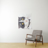 タキシード猫 タペストリー (インサイチュ)