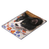 タキシード猫 ノートブック (左側)