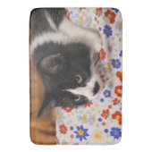 タキシード猫 バスマット (正面縦)