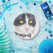 タキシード猫 ペーパープレート (パーティー)