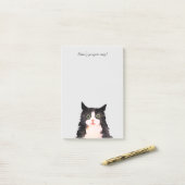 タキシード猫 ポストイット (デスク上)