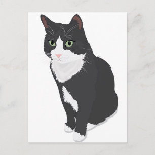 タキシード猫 ポストカード