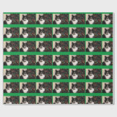 タキシード猫 ラッピングペーパー (フラット)