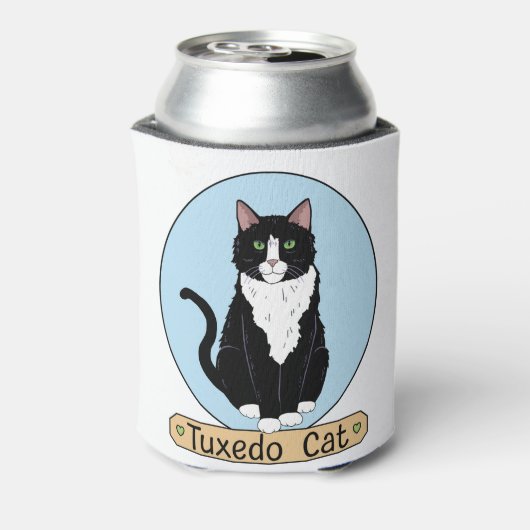 タキシード猫 缶クーラー (缶裏面)