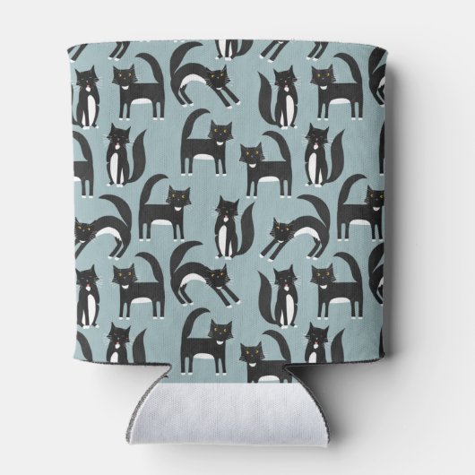 タキシード猫 缶クーラー (裏面)