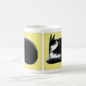 タキシード猫-黄色 コーヒーマグカップ (中央)