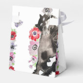 タキシード猫 黒白猫 誕生日 フェイバーボックス (裏面サイド)