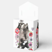 タキシード猫 黒 白 猫 誕生日 フェイバーボックス (オープン)