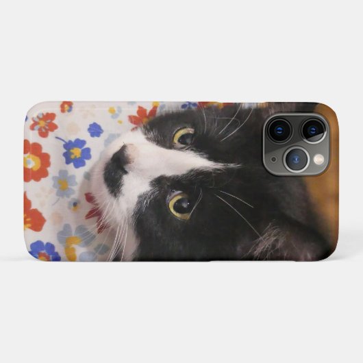 タキシード猫 Case-Mate iPhoneケース (裏面(横))