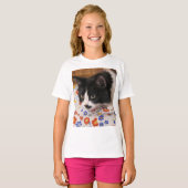 タキシード猫Tシャツ Tシャツ (正面フル)