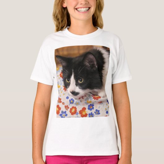 タキシード猫Tシャツ Tシャツ (正面)