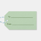 タキシード白黒クリスマスキャット ギフトタグ (裏面横)