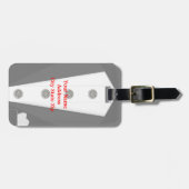 タキシード荷物タグ ラゲッジタグ (正面横)