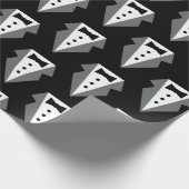 タキシード黒いネクタイのお父さんの日 ラッピングペーパー (角)