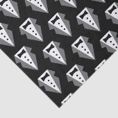 タキシード黒いネクタイのお父さんの日 薄葉紙 (詳細)