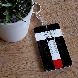 タキシード ウェディング ブライズマン 提案 アクリル キーチェーン