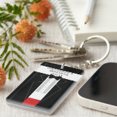 タキシード ウェディング ブライズマン 提案 アクリル キーチェーン (正面右)