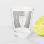 タキシード ショットグラス (裏面)