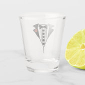 タキシード ショットグラス (裏面)