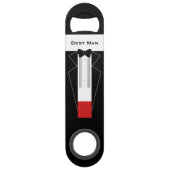 タキシード ベストマン 感謝 ウェディング ボトルオープナー (正面)