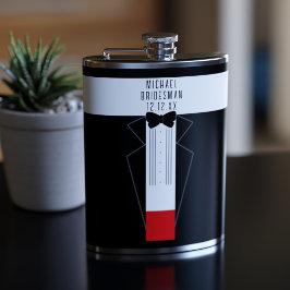 タキシード ボウタイ 仲人 友人 結婚式 フラスコ フラスク