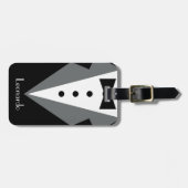 タキシード ラゲッジタグ (正面横)