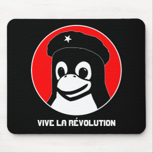 タキシードGuevara (暗い)、Viveのla Révolution マウスパッド