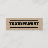 タキダーミークラフト スキニー名刺 (正面)