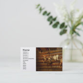 タキダーミーザ狩りロッジ 名刺 (スタンド正面)