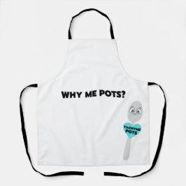 タキメスプーンはっきりしたプリントオールオーバープリントエプロン エプロン