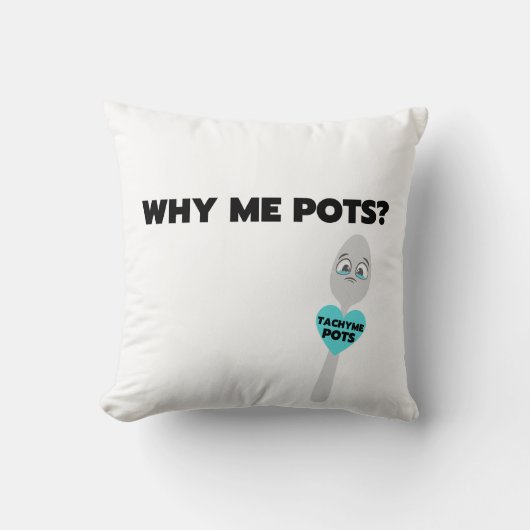 タキメスプーンはっきりしたプリント装飾用クッション クッション (正面)