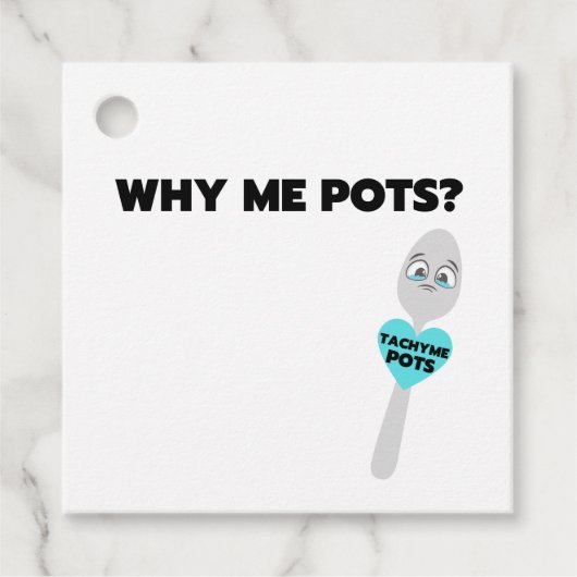 タキメスプーンメッセージカード フェイバータグ (正面)