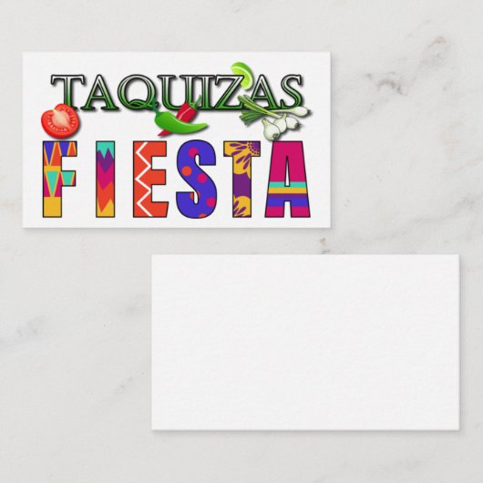 タクイズ名刺 名刺 (正面/裏面)