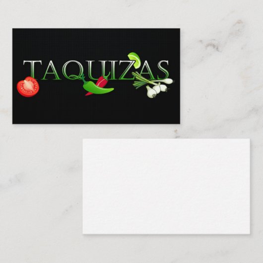 タクイズ名刺 名刺 (正面/裏面)