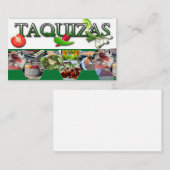 タクイズ通話カード コーリングカード (正面/裏面)