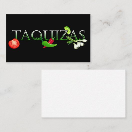 タクイズ 名刺 (正面/裏面)