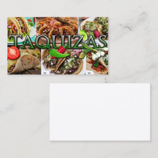 タクイズ 名刺 (正面/裏面)