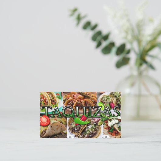 タクイズ 名刺 (スタンド正面)