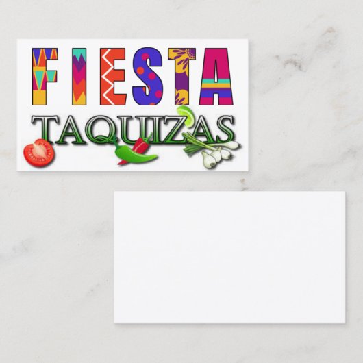 タクイズ 名刺 (正面/裏面)