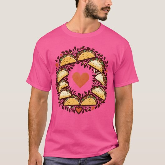 タクエスデイ 愛 楽しい Tシャツ (正面)