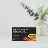 タクカッコいいシーライトビジネスカード 名刺 (スタンド正面)