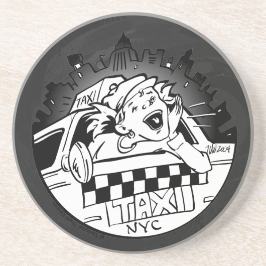 タクシガール コースター (正面)